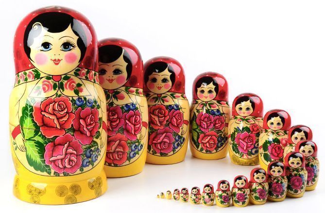 Nesting Dolls: Not just dolls an age old culture of a country